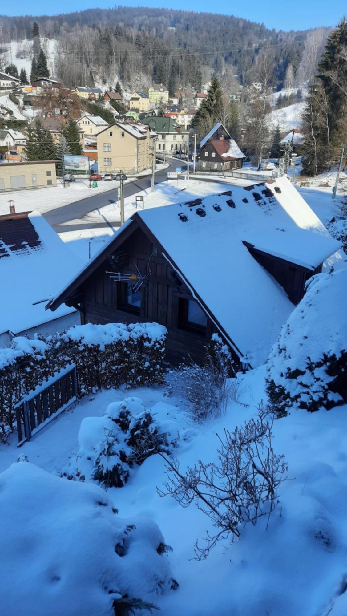 Apartman Albrecht Albrechtice v Jizerskych horach Buitenkant foto