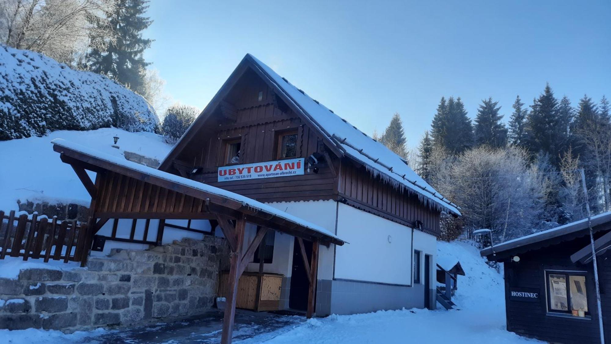Apartman Albrecht Albrechtice v Jizerskych horach Buitenkant foto